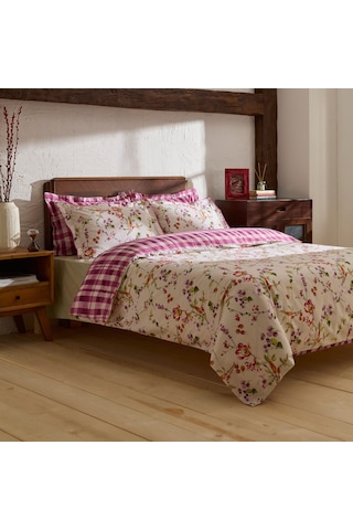 Karaca Home Berry Hills Çift Kişilik Nevresim Takımı Mürdüm MÜRDÜM