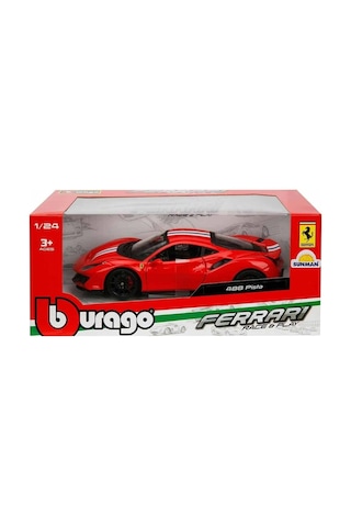 Bburago 1:24 Ferrari 488 Pista Model Araba