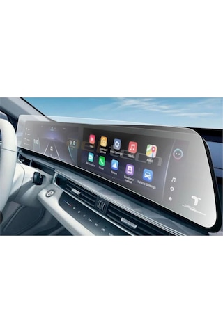 Chery Tiggo 7 Pro Max Avantgarde Multimedya Ve Dijital Gösterge Ekran Koruyucu- Premium Koruma