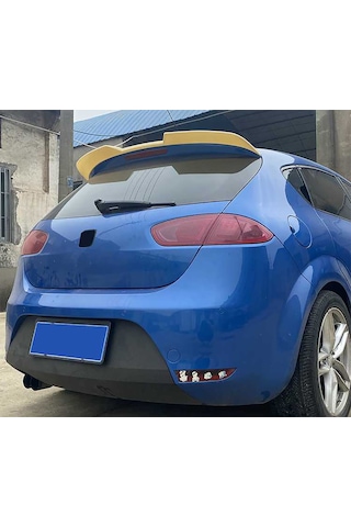 Seat Leon Mk2 Spoiler Parlak Siyah Spoyler Plastik İthal 2005-2012