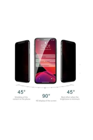 Iphone 11 Uyumlu Privacy Hayalet Cam Ekran Koruyucu
