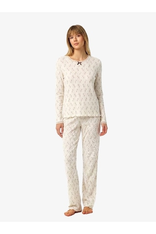 Blackspade Kadın Pijama Takımı 52219 - Desenli