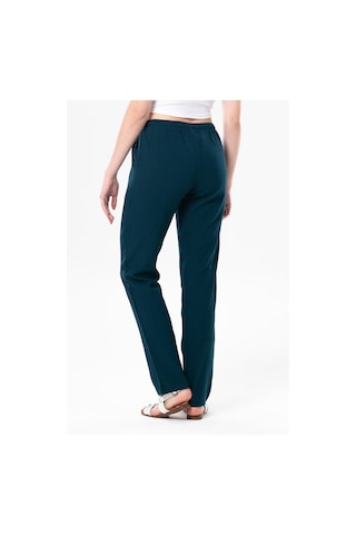 Eliş Şile Bezi Şile Bezi Çift Cepli Unisex Yazlık Pantolon Petrol Ptrl-petrol Petrol
