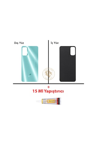 Reeder Yapıs Tırıcı S19 Max Pro S Turkuaz Yapıs Tırıcı B-7000 Yapıştırıcı Arka Kapak Arka Cam Batarya Kapağı Lazer Kesim Kapak Pil Kapağı Back Cover Çok Renkli