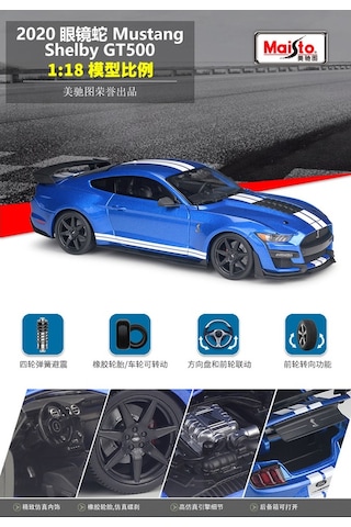 1 18 Maısto Ford 2020 Mustang Araba