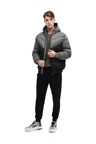 Kinetix Ml Block Puffer-05 5pr Siyah Erkek Kısa Kaban 000000000102028570 Siyah