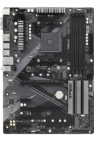 ASRock B450 Pro4 R2.0 AMD 3200+ MHz (OC) DDR4 Soket AM4 ATX Anakart