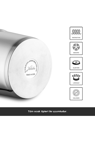 Jumbo Prime Master 4 Litre Düdüklü Tencere Çelik