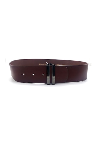 Massimo Dutti 6118/717 Massımo Dutti Kahve Bayan Deri Kemer Kahve