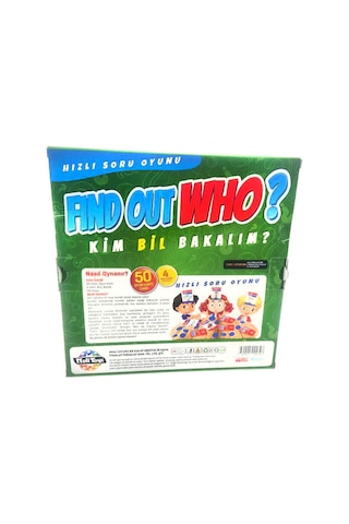 MoliToys Kim Bil Bakalım Bilgi Ve Zeka Oyunu(Find Out Who)