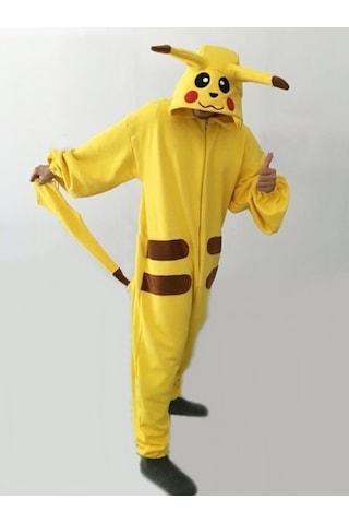 Kostümsarayı Pokemon Go Pikachu Kostümü Yetişkin