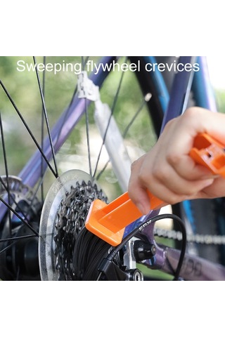 Sones Cylıon Bisiklet Çok Fonksiyonlu Zincir Yıkayıcı Dağ Bisikleti Bakım Aletleri Aksesuarları, Stil: Fırça