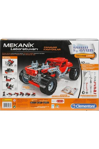 Clementoni Mekanik Laboratuvarı Canavar Kamyonlar   64438