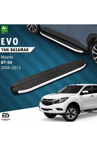S-dizayn Mazda Bt-50 Pick-up Evo Aluminyum Yan Basamak 193 Cm 2006-2012