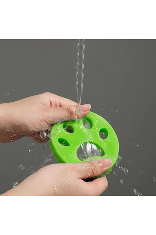 2 Adet Çamaşır Makinesi Ve Evcil Hayvanlar İçin Tüy Toplayıcı Yıkanabilir Aparat Renkli