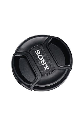 Sony İçin Snap On Lens Objektif Kapağı Bağcıklı 49 MM