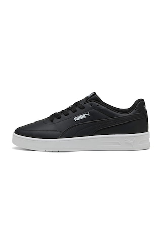 Puma Court Classic Clean Siyah Kadın Sneaker 000000000102266513 Siyah-beyaz