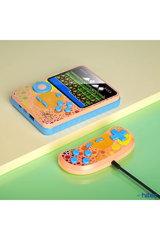 Winex G6 Retro 3.5" Tv Bağlanan Oyun Konsolu Mavi (666 Klasik Oyunlar)