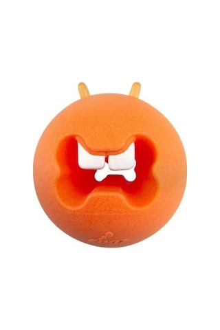 Rogz Toyz Fred Traktatiebal Oranje Köpek Oyuncağı