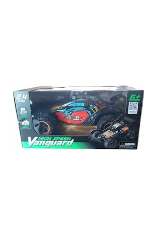 1:10 Kumandalı Dev Off-road Araba 15km/h Hızlı, Şarjlı, 2.4ghz 40 Cm Rc Arazi Aracı