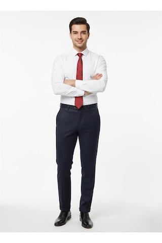 Presto Erkek Janella Slim Fit Pantolon Lacivert 2025-200 Lacivert