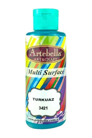 3421130 Artebella Multı Surface Boya 130Cc Turkuaz