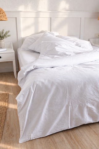 Paris Serisi 2 Adet 57tel Pamuk Ranforce Otel Yastık Kılıfı 50 70cm Beyaz