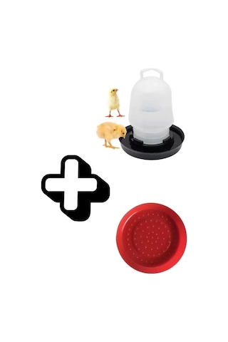 Bay Civciv Suluk 0,75 Ml Kaliteli Plastik + Tabak Yemlik Najmaddin