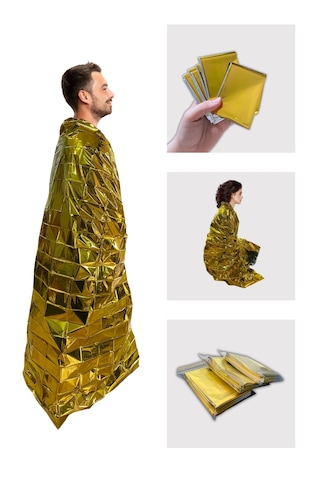 Akana Termal Battaniye Altın - Gümüş