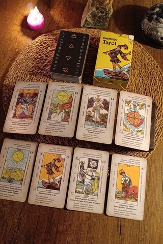 Başlangıç Tarot Destesi 78 Kart - Arındırma Kesesi Hediyeli