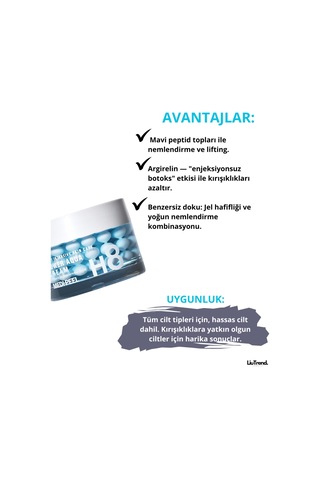 Medipeel Power Aqua Cream - Sıkılaştırıcı, Kırışıklık Karşıtı Nemlendirici Peptitli Krem 50ml M0079