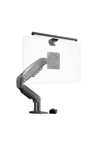 North Bayou Desk Pro Bundle Nb F80 2026 Versiyon Ergonomik Monitör Standı + Ergoflex Ef-354 Uzaktan Kumandalı Monitör Işık Çubuğu