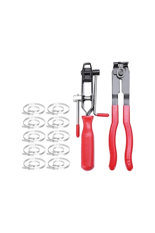 Xurunkeji Adet Cv Bot Kelepçe Pensesi Seti Ve 20 Adet Sıkma Bandı