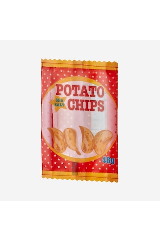 Turuncu Suni Deri Patates Cipsi Makyaj Çantası 15x21,5 Cm