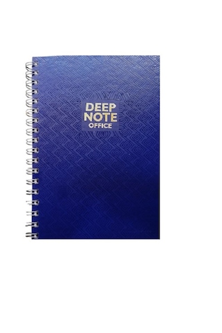 Özkan Deep Note 17x24 Sp. Kareli Defter 100 Yap. Lacivert