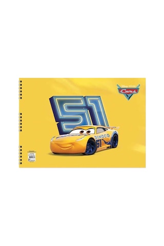 Cars Resim Defteri 25 X 35 Cm 15 Yaprak
