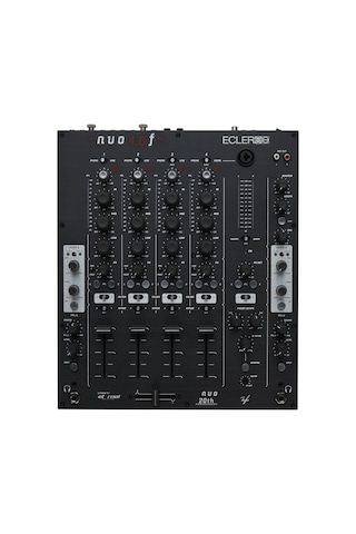 Nuo4.0f - 4 Kanal Analog Dj Mikser Siyah