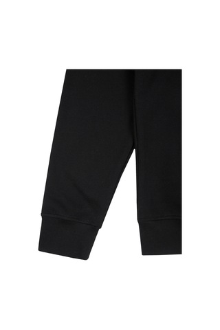 Beord Siyah %100 Pamuk Bisiklet Yaka Sweatshirt Bss1-147