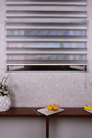 Bej Kendinden Desenli Etek Dilimsiz Ds 11717-v1 Zebra Stor Güneşlik Perde