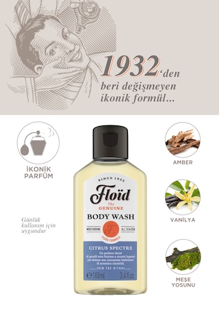 Floïd Erkek Duş Jeli 2 Li Set Vetiver& Citrus Spectre 100 Ml Akdeniz Bitkileri