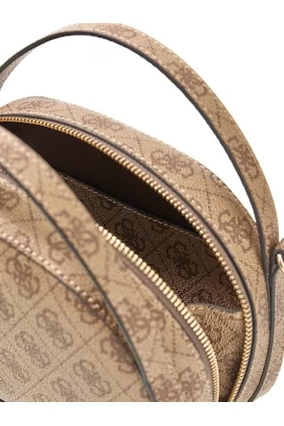 Guess Coleen Logo Kadın Çapraz Askılı Çanta Hwsg9756130 Kahverengi