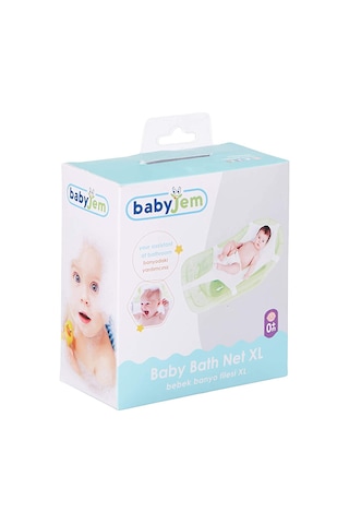 Babyjem Bebek Havlu Banyo Filesi Büyük Xl Beyaz 5 Adet