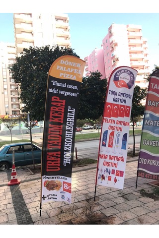 Yelken Bayrak 75X400CM