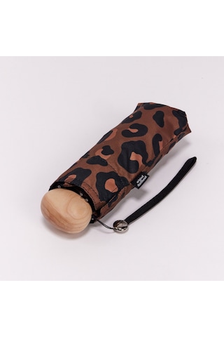 Original Duckhead The Mini Ultra Kompakt Şemsiye Leopar