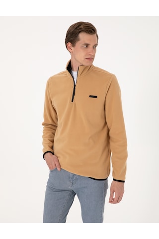 Pierre Cardin Erkek Bej Sweatshirt 50314056-vr011 Bej