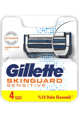 Gillette Skinguard Yedek Tıraş Bıçağı 4'lü
