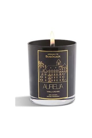 Aurelia Geneve Ambiance De Bordeaux Vanilya & Orkide Kokulu Mum 180 G
