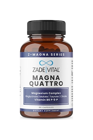 Zade Vital Magna Quatro Magnezyum 60 Kapsül