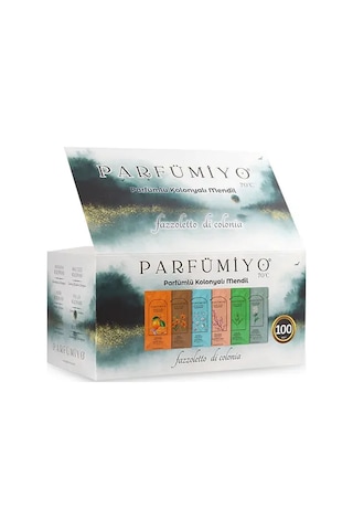 Parfümiyo Karışık Kolonyalı Mendil 100'lü
