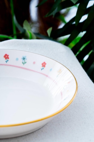 Acar Livaldi 6 Parça Yemek Tabağı - 19 Cm